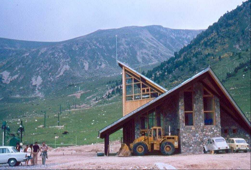 Vallter en verano de 1975 (Foto: Archivo particular)