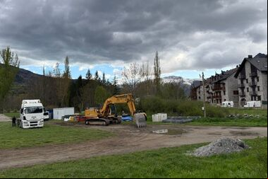 Comienzan las obras para el nuevo telecabina de Benasque a Cerler