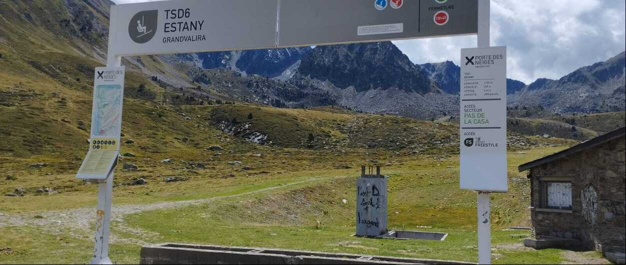 Y 15 años después el TSD6 Estany de Grandvalira también sufre un incendio