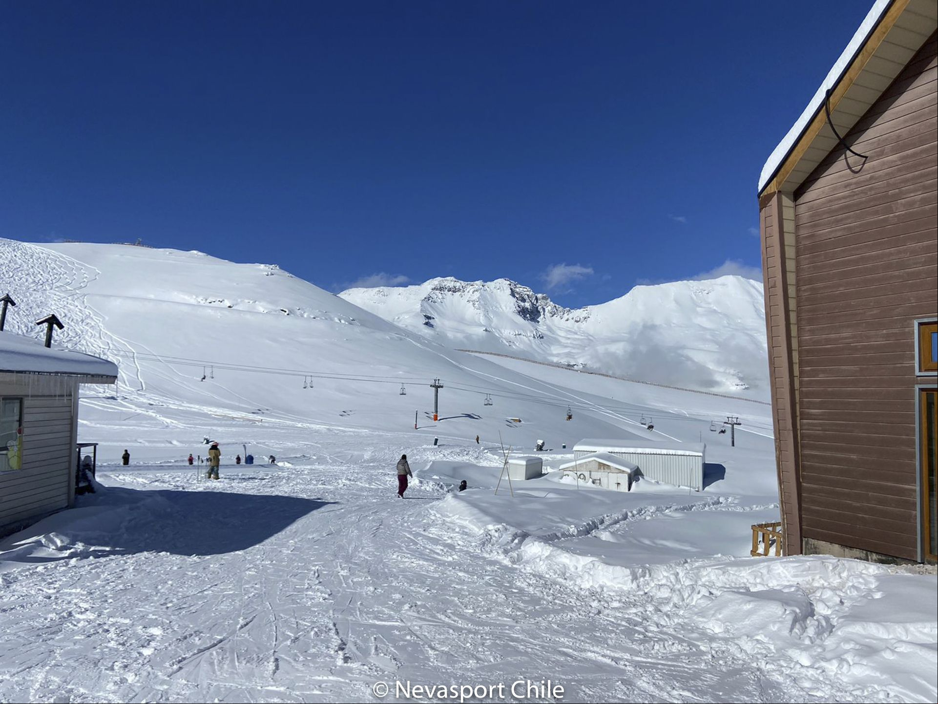 Valle Nevado tras las nevadas