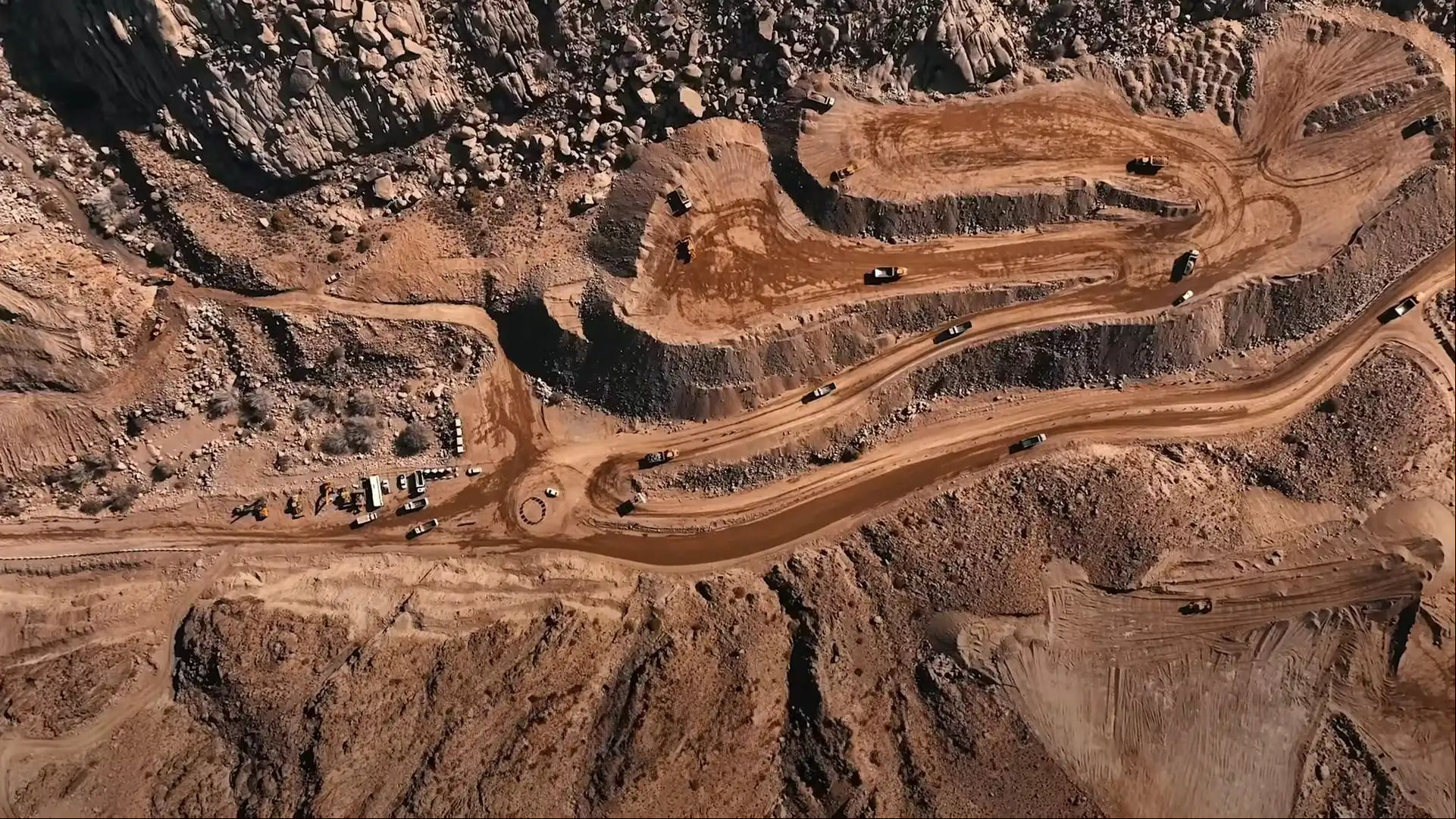 Obras en Trojena