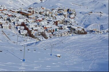 Miércoles de powder en La Parva
