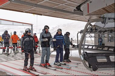El Rey Felipe VI vuelve a ponerse los esquís en Formigal